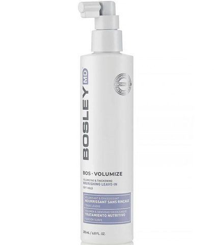 Bosley MD Bos-Volumize Volumizing & Thickening Nourishing Leave-In 200 ml (Поживний незмивний догляд) 6373 фото