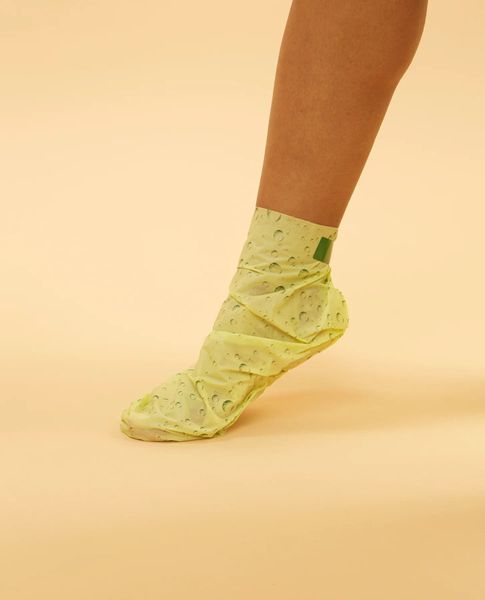 Refreshing Odor Treatment Socks - Odor Relief Foot Mask (Шкарпетки-маска для ніг освіжальні з м'ятою проти неприємного запаху) VFC101MNT фото