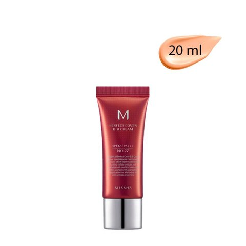 Missha M Perfect Cover BB Cream SPF42 PA+++ (№27) 20 ml (ВВ крем з ідеальним покриттям) mssh005 фото