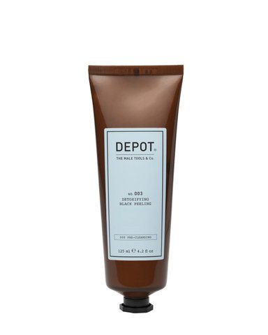 DEPOT No. 003 Detoxifying Black Peeling 125 мл (Детокс-пілінг з рослинним вугіллям для шкіри голови) SM_11999 фото