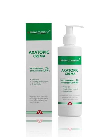 Braderm Axatopic Cream 250ml (Заспокійливий крем для атопічної шкіри) bra07 фото