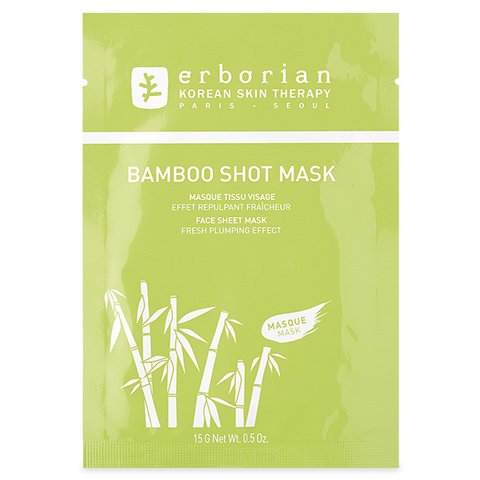 Erborian Bamboo Shot Mask (Зволожувальна тканинна маска для обличчя) 8809255781731 фото