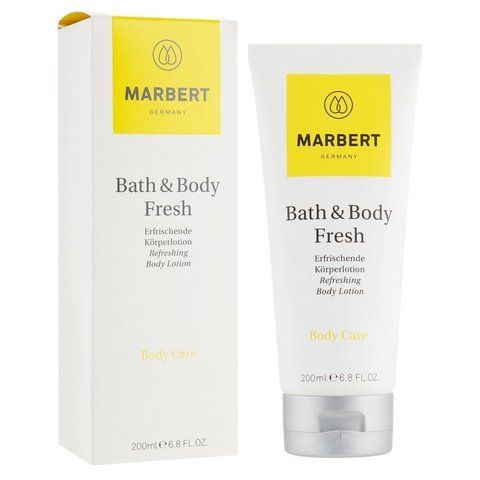 Marbert Body Care Bath & Body Fresh Refreshing Body Lotion 200 ml (Освіжальний лосьйон для тіла) 3913 фото