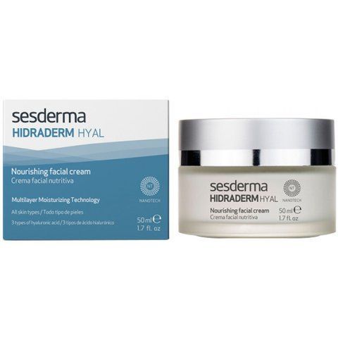 SesDerma Hidraderm Hyal Nourishing Facial Сream 50 ml (Поживний крем для обличчя) 5709 фото