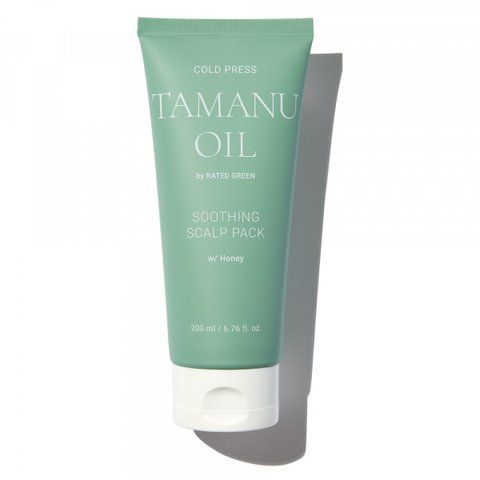 Rated Green Cold Press Tamanu Soothing Scalp Pack 200 мл (Маска заспокійлива з олією таману) 3366 фото