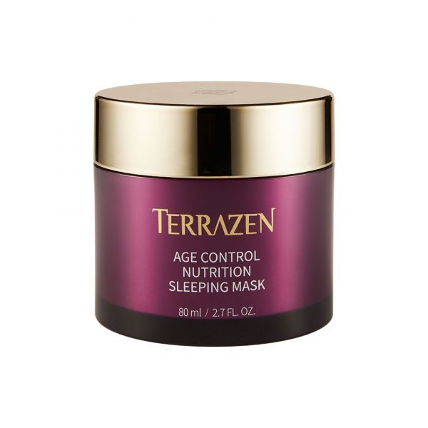 TERRAZEN AGE CONTROL NUTRITION SLEEPING MASK 80 ml (Омолоджуюча поживна нічна маска з природним комплексом проти зморшок) TRZ15 фото