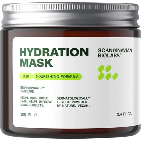 Scandinavian Biolabs Hair Hydration Mask 100 мл (Зволожуюча маска для волосся) 5745000007189 фото