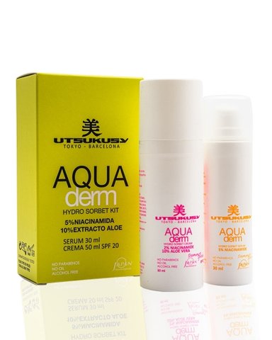 UTSUKUSY AQUA DERM (Набір для надзвичайного зволоження та відновлення всіх типів шкіри) 4095 фото