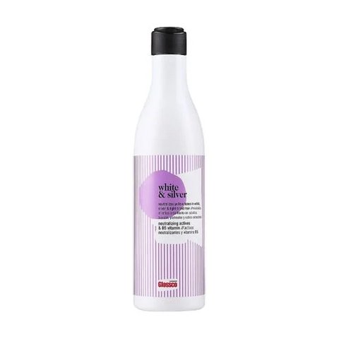 Glossco White & Silver Shampoo 500ML (Шампунь для світлого і сивого волосся) 8436540957030 фото