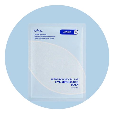 Isntree Ultra-Low Molecular Hyaluronic Acid Mask 1 ea (Маска тканинна з гіалуроновою кислотою) sntr011 фото