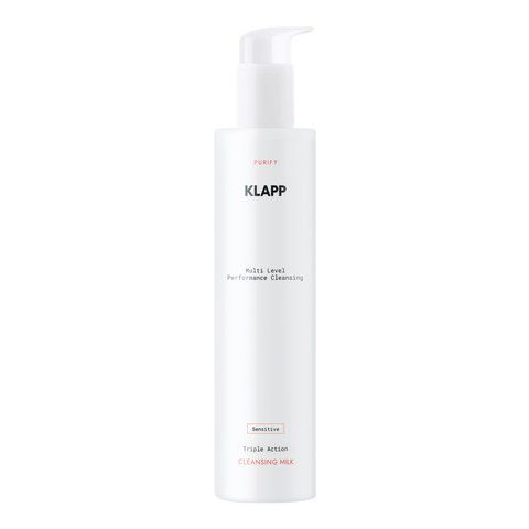 Klapp Tripple Action Sensitive Cleansing Milk 200 мл (Очищуюче молочко для чутливої шкіри) 4250094955137 фото