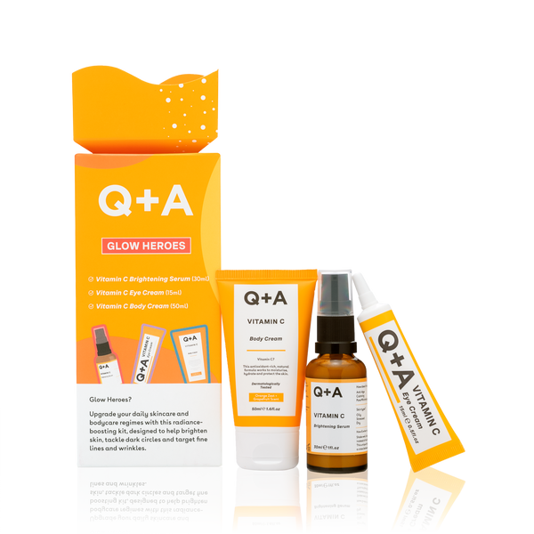 Q+A Glow Heroes Gift Set (Подарунковий набір для сяяння шкіри) QA02020 фото