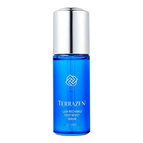 TERRAZEN AQUA RECHARGE DEEP MOIST SERUM 55 ml (Глибоко зволожуюча сироватка для обличчя з гіалуроновим комплексом) TRZ03 фото