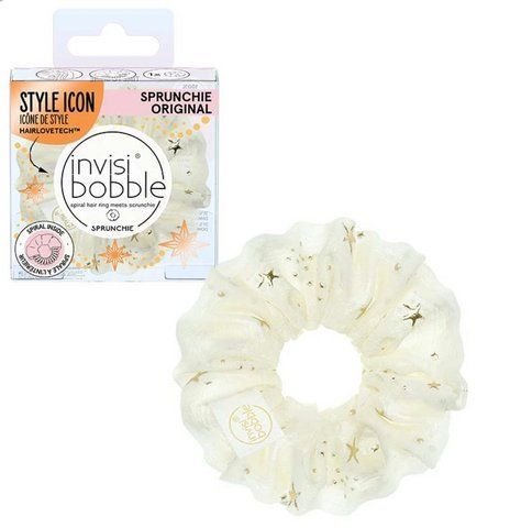 Invisibobble SPRUNCHIE Time To Shine The Sparkle is Real (Резинка-браслет для волосся) 4063528030498 фото