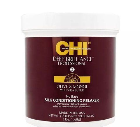CHI DB Olive&Monoi SilkCond Relaxer 908г (Професійний засіб для випрямлення волосся з маслом оливи та моної) CHIDBOMR2 фото