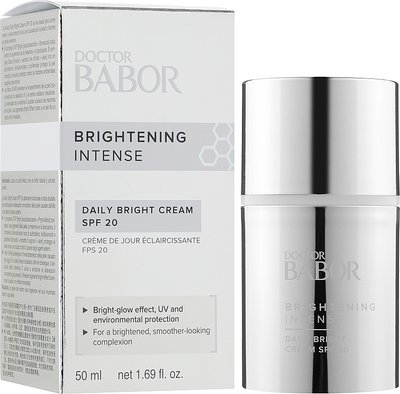 Babor Doctor Babor Daily Brightening Cream SPF20 50 ml (Освітлювальний крем для обличчя) 6161-45 фото
