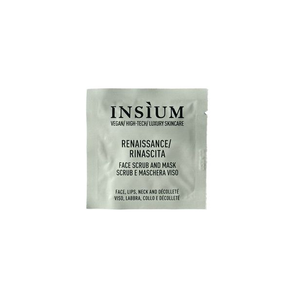 INSIUM TESTER RENAISSENSE FACE SCRUB & MASK 5 мл (ПРОБНИК ОКСАМИТОВИЙ СКРАБ-МАСКА ДЛЯ ВІДНОВЛЕННЯ ТОНУ ТА ТЕКСТУРИ ШКІРИ) FSCRUB 8B фото