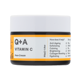 Q+A Vitamin C Radiance Face Cream 50g (Освітлюючий крем для обличчя з вітаміном С) 5060486268177 фото