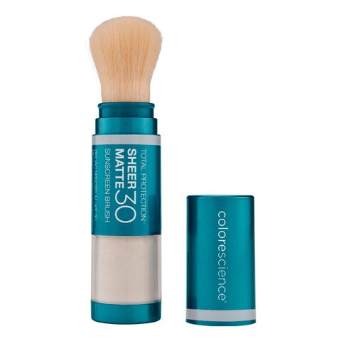 Colorescience Sunforgettable Total Protection Sheer Matte SPF30 Sunscreen Brush 4.3 g (Пудра матуюча з пензлем SPF 30) 5612 фото