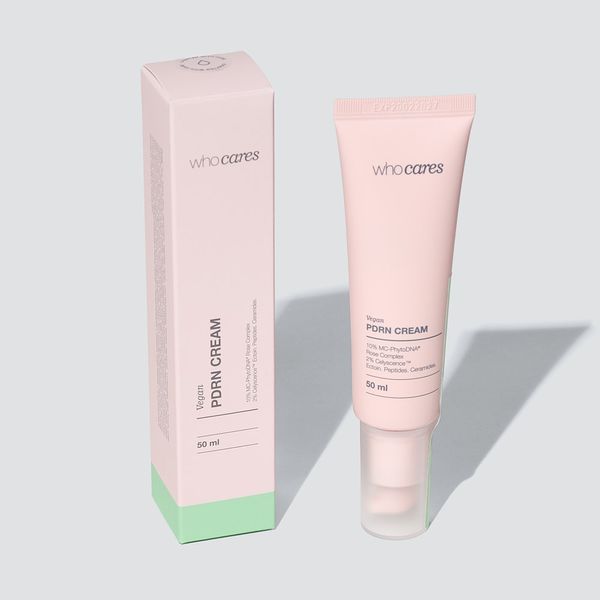Who Cares Vegan PDRN Cream Зволожувальний крем для обличчя із веганськими полінуклеотидами 50 ml 000005739 фото