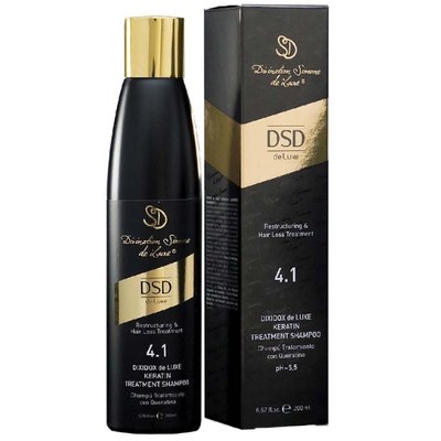 4.1 Dixidox DeLuxe Keratin Treatment Shampoo 200 ml (Відновлюючий шампунь) 1442-1 фото
