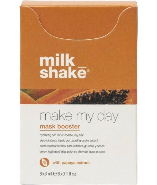 Milk Shake Make My Day Mask Booster Papaya 3 ml (Сироватка зволожуюча з екстрактом папайї для жорсткого та сухого волосся) msh021 фото