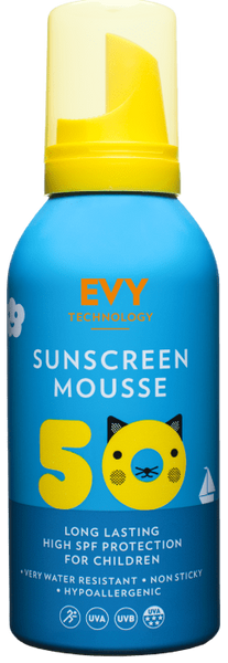 EVY Technology Sunscreen Mousse Kids SPF 50 150 мл (Сонцезахисний мус для дітей та немовлят) 5720 фото