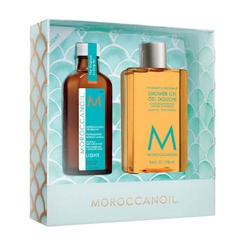 Moroccanoil Everyday Escape Hair & Body Set Light (treat/100ml + sh/gel/250ml) 5048 фото