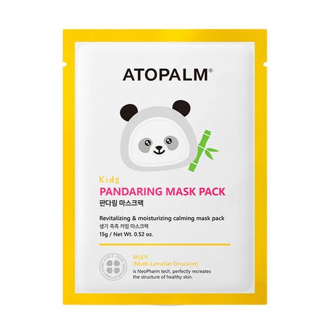 ATOPALM Pandaring Mask Pack Kids 15gх1ea (Маска тканинна заспокійлива для дітей) 8809911692814 фото