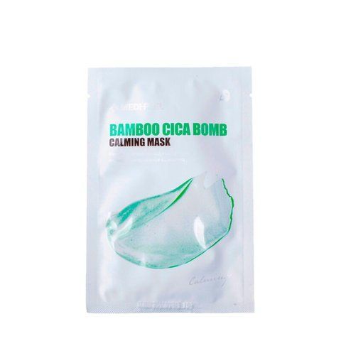 Medi-Peel Bamboo Cica Bomb Calming Mask 1 ea (Маска тканинна заспокійлива з центеллою) 000004098 фото