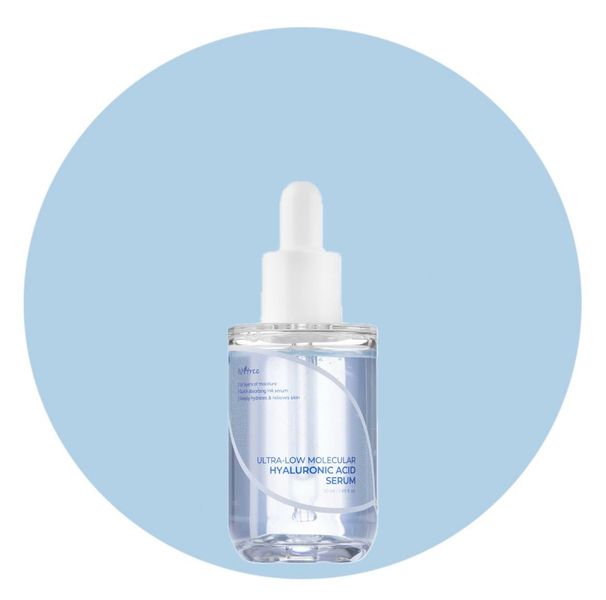 Isntree Hyaluronic Ultra-Low Molecular Acid Serum 50 ml (Зволожувальна сироватка для обличчя з гіалуроновою кислотою) sntr019 фото