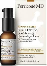 Perricone MD Vitamin C ССС+Ferulic Brightening Under Eye Cream 15 ml (Висвітлювальний крем під очі з трьома формами віт.С і феруловою кислотою) 6660 фото