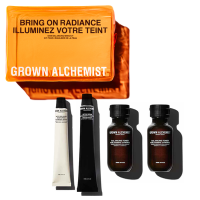 Grown Alchemist Bring On Radiance Skin Balancing Minis Kit (Тревел набір для сяяння шкіри) 5509 фото