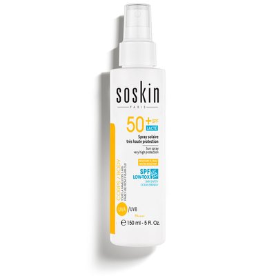 Soskin Sun Spray Very High Protection SPF 50+ 150 ml (Сонцезахисний спрей з дуже високим ступенем захисту ) 4268 фото