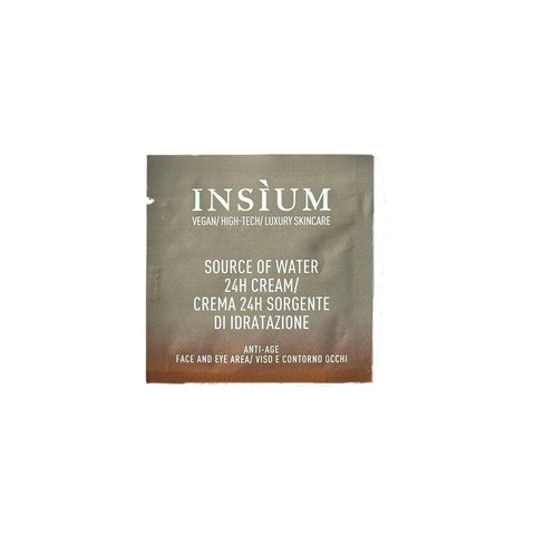 INSIUM ESTER SOURCE OF WATER 24H CREAM 2 мл (ПРОБНИК ЗВОЛОЖУЮЧИЙ КРЕМ ЦІЛОДОБОВОЇ ДІЇ НА ОСНОВІ КОМПЛЕКСУ INSIUM BOOSTER ТА РЕСВЕРАТРОЛУ) CR24IDR 23B фото