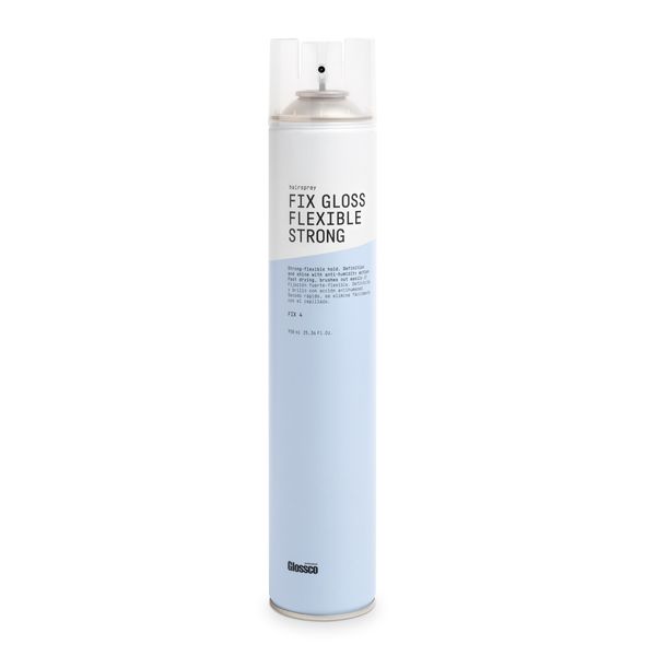 Glossco Professional Fix Gloss Flexible Strong Hairspray 750 мл (Лак для волосся сильної фіксації) 8436540951762 фото