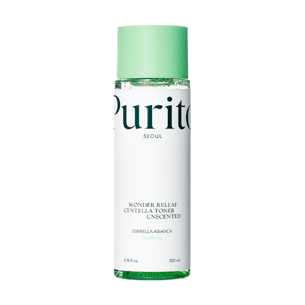 Purito Seoul Wonder Releaf Centella Toner Unscented 200 ml (Тонер заспокійливий з центеллою без олій) prt011 фото