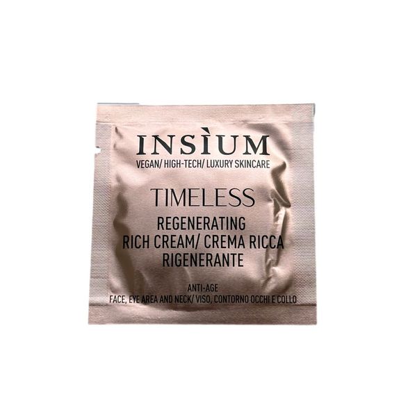 INSIUM TESTER TIMELESS RICH CREAM 2 мл (ПРОБНИК АНТИВІКОВИЙ КРЕМ НА ОСНОВІ КОМПЛЕКСУ INSIUM BOOSTER, ТЕТРАПЕПТИДІВ ТА РЕТИНОЛОПОДІБНОГО КОМПЛЕКСУ) RICHCREAM 26B  фото