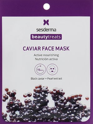 Sesderma Beauty Treats Black Caviar Face Mask 22 ml (Поживна маска для обличчя) 5795-1 фото