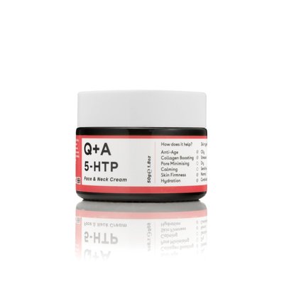 Q+A 5-HTP Face & Neck Cream 50g (Крем для обличчя та шиї) 4115 фото