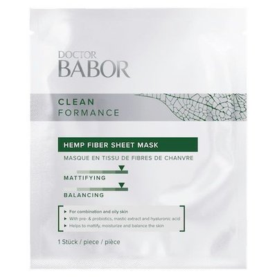 Babor Doctor Babor Cleanformance Hemp Fiber Sheet Mask (Тканинна маска з конопляного волокна для обличчя) 6161-52 фото