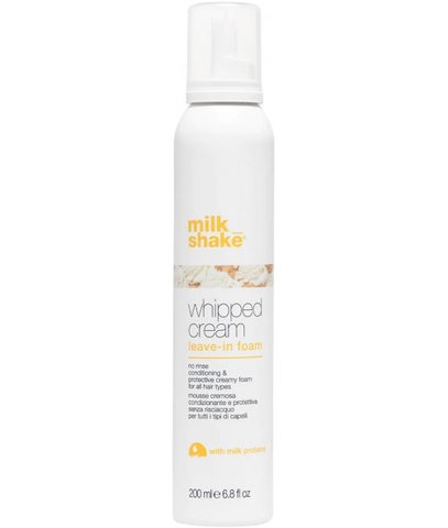 Milk Shake Whipped Cream Leave-In Foam 200 ml (Незмивна кондиціонуюча крем-пінка) 1000-21 фото