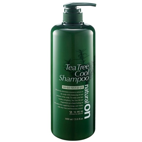 DAENG GI MEO RI NATURALON TEA TREE COOL SHAMPOO 1000 мл (Охолоджуючий шампунь для волосся на основі чайного дерева) 1713 фото