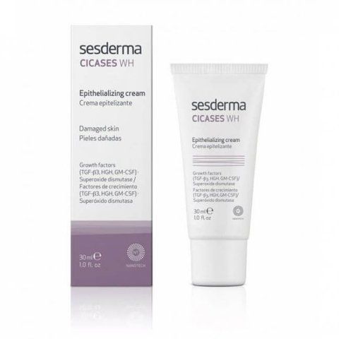 Sesderma Cicases WH Cream 30 ml (Епітелізуючий загоюючий крем) 5777 фото