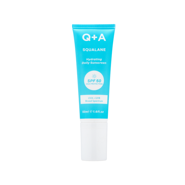 Q+A Squalane Hydrating Daily Sunscreen 50 ml (Зволожуючий сонцезахисний крем для обличчя) 6700-2 фото