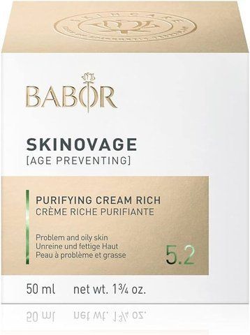 Babor Skinovage Purifying Cream Rich 50 ml (Крем для проблемної шкіри) 6161-11 фото
