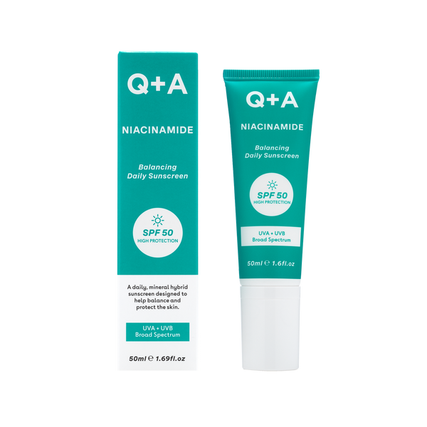 Q+A Niacinamide Balancing Daily Sunscreen 50 ml (Балансуючий сонцезахисний крем для обличчя) 6700-3 фото