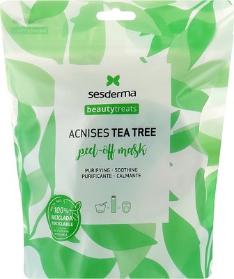 SesDerma Laboratories Beauty Treats Acnises Tea Tree Peel-Off Mask (liquid/75ml + powder/25g) (Маска-пілінг для обличчя) 6220-1 фото