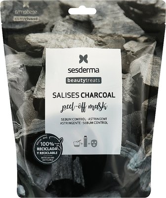 SesDerma Laboratories Beauty Treats Salises Charcoal Peel-Off Mask (liquid/75ml + powder/25g) (Маска-пілінг для обличчя) 6220-2 фото