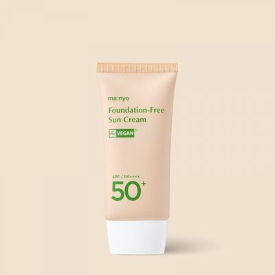 Manyo Foundation-Free Sun Cream 50 ml (Крем сонцезахисний з тонувальною дією) 7194 фото
